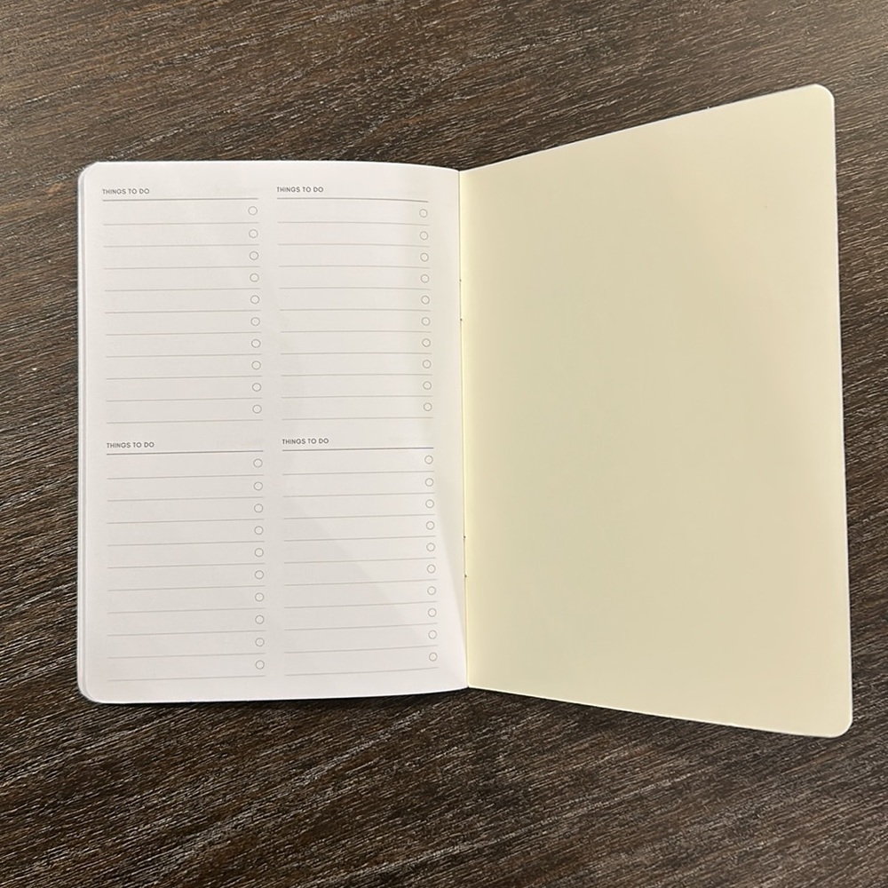 Cloth & Paper Bucket List Notebook - Picture 8 of 9